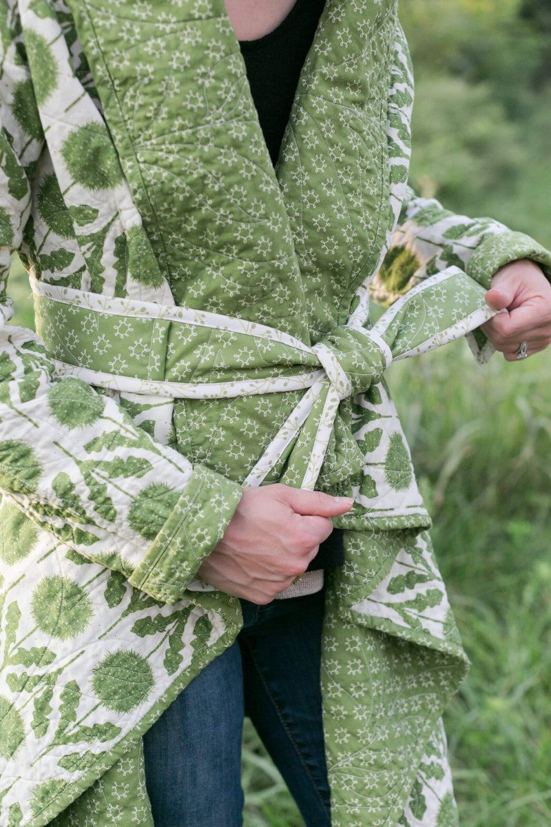 Cozy Cascade - Quilted Cardigan Pattern - image 4