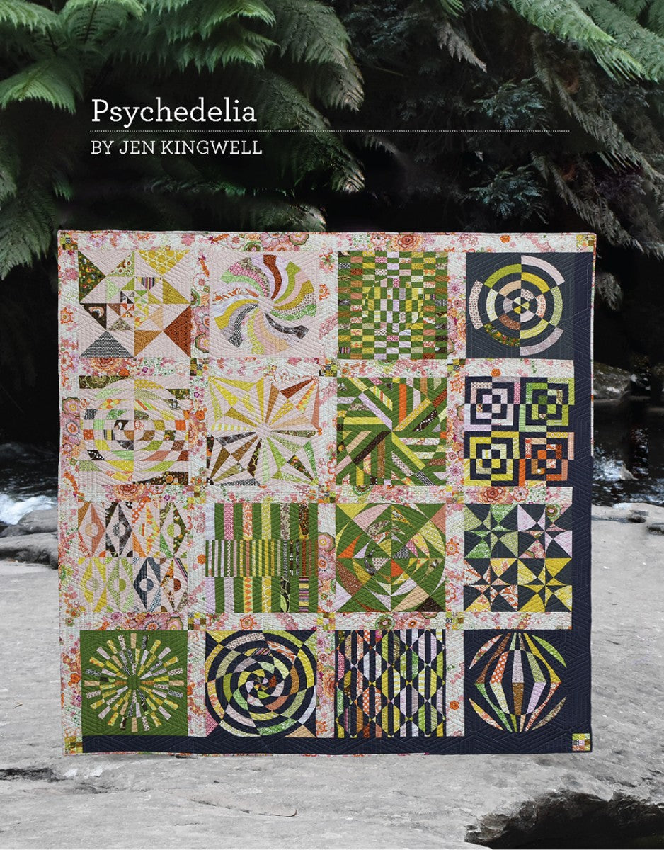 Psychedelia Quilt Book