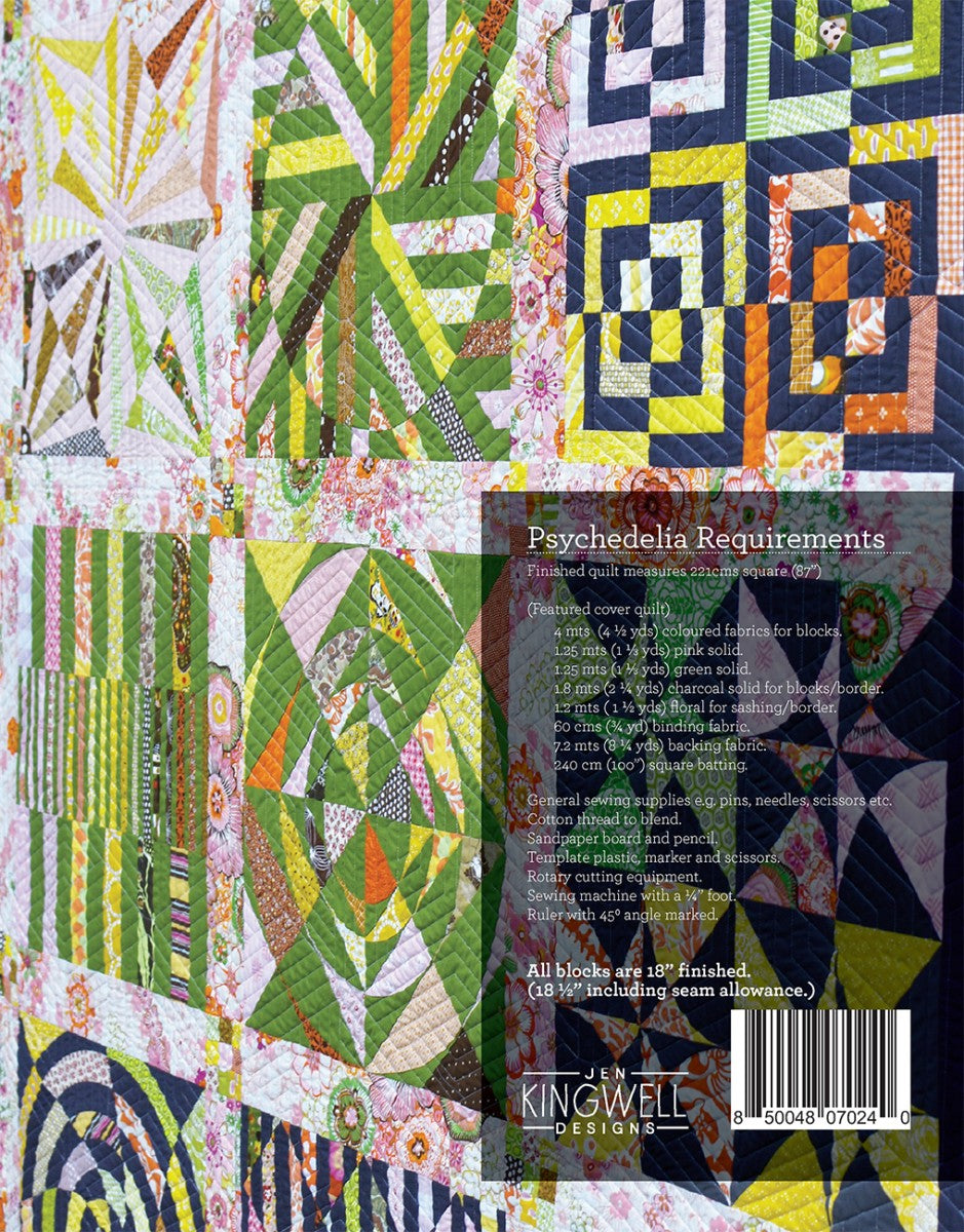 Psychedelia Quilt Book - image 2