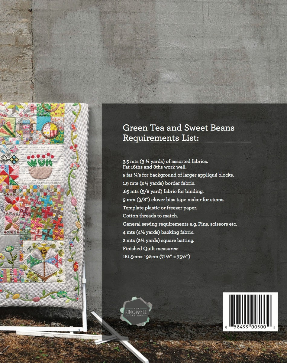 Green Tea & Sweet Beans Quilt Booklet - image 2