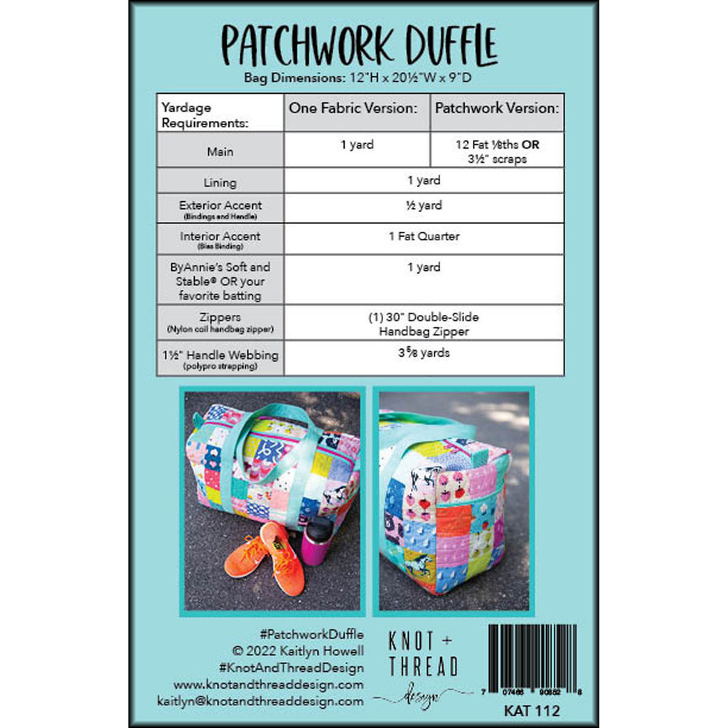 Patchwork Duffle - image 2