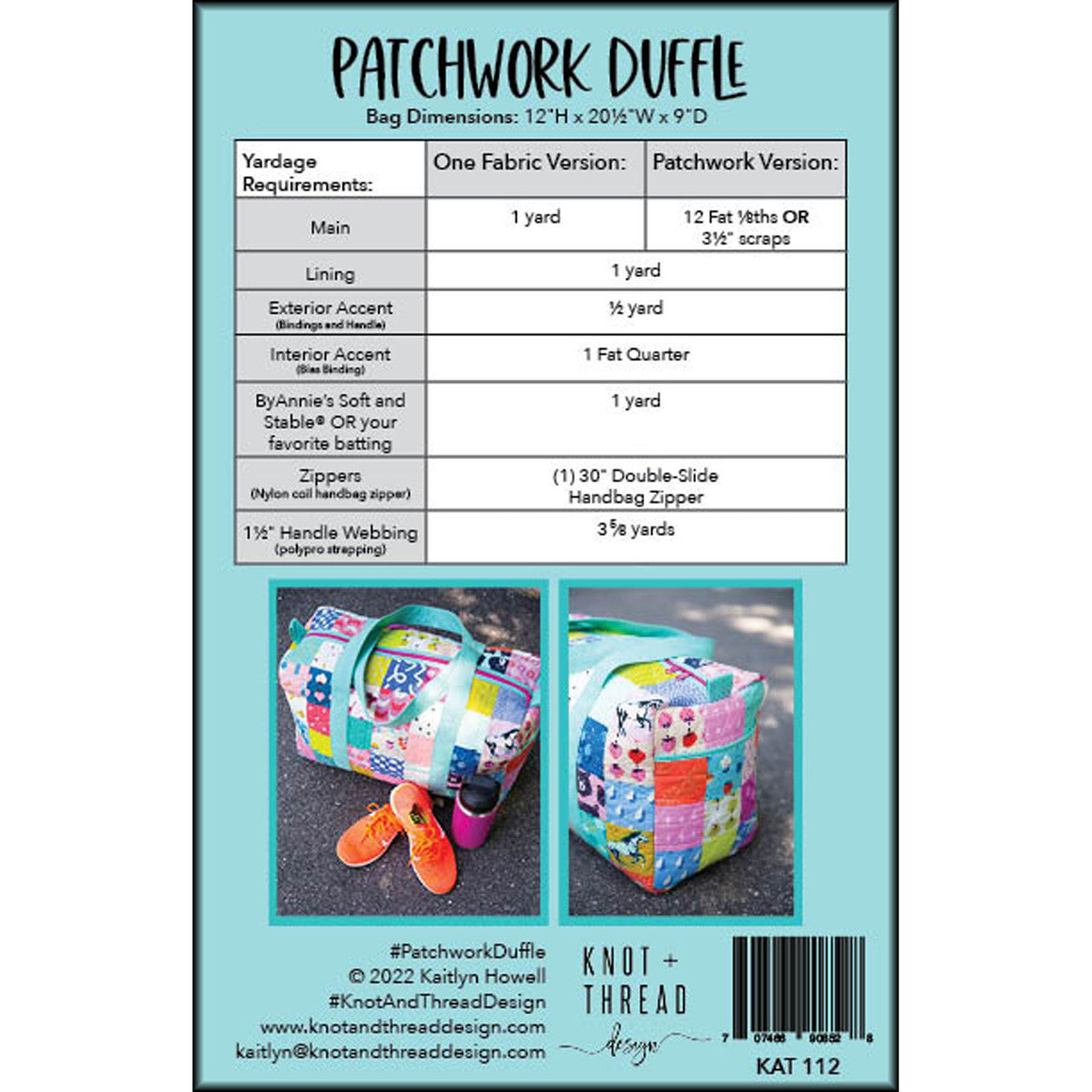 Patchwork Duffle - image 2