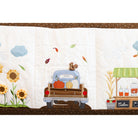 Embroid File Autumn Acres Bench Pillow - image 7