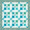 Timeless Tides Paisley Garden Quilt Kit