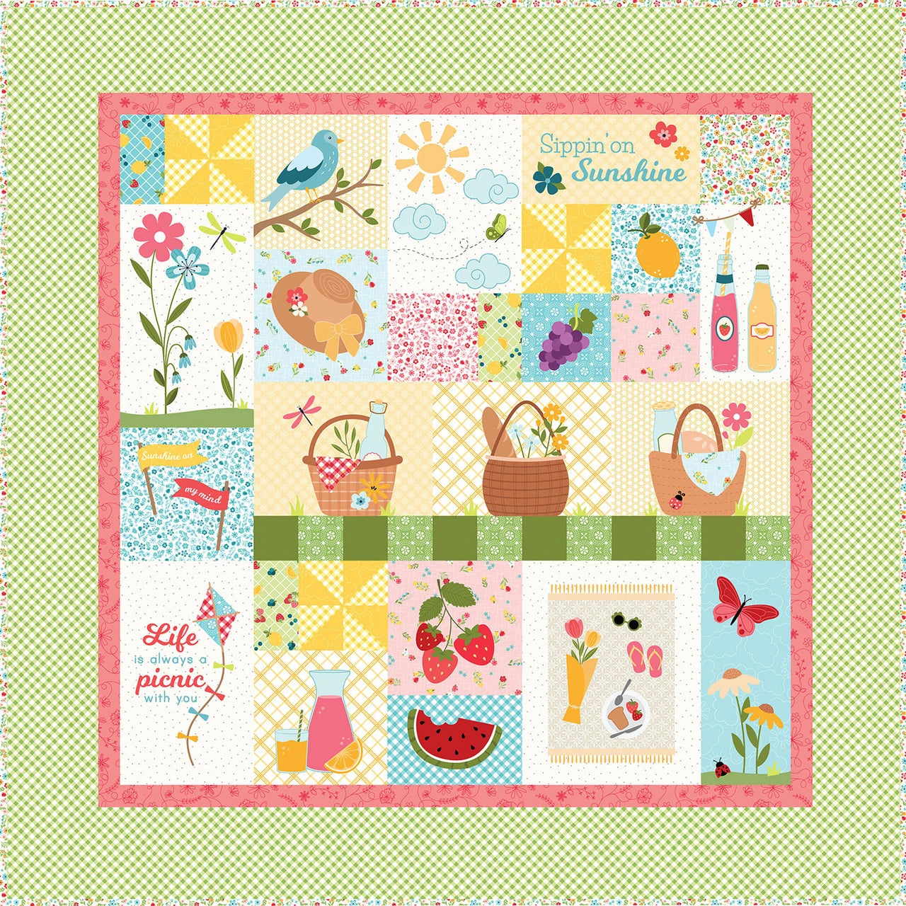 Sippin' On Sunshine Fabric Kit