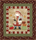 Naughty or Nice Panel Quilt Kit