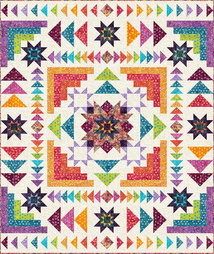 Expressions Batiks Hyperion Quilt Kit