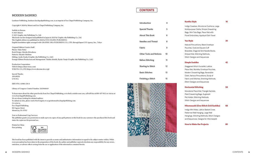 Modern Sashiko: 26 Mixed-Style Sashiko Projects for Everyday Items - image 3