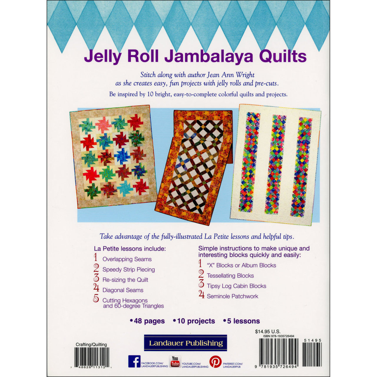 Jelly Roll Jambalaya Quilts - image 11
