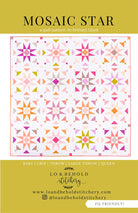 Mosaic Star Quilt Pattern