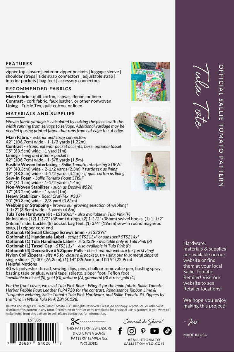 Tula Tote Pattern - image 2