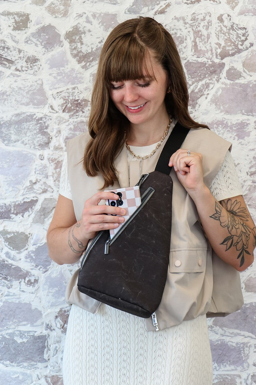 Lamont Sling Bag Pattern | Mini & Full Size | Sallie Tomato