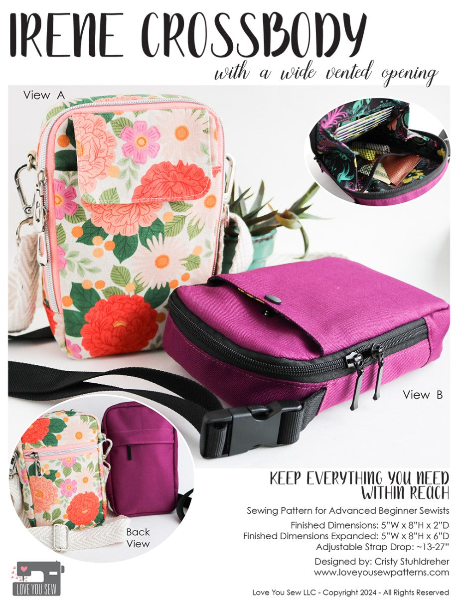 Irene Crossbody Bag Pattern