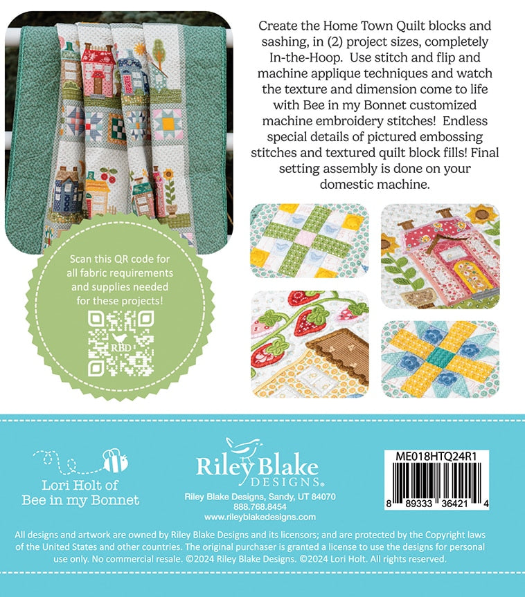 Machine Embroidery Home Town Quilt Projects - image 2