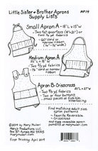 Little Sister and Brother Apron - image 2