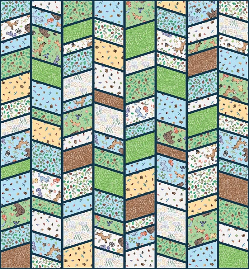 Slice Of Pi Split Arrows Quilt Pattern - image 3