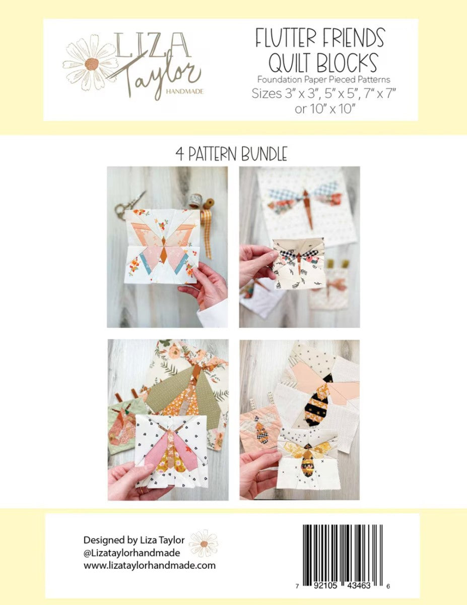 Flutter Friends Quilt Block Patterns - image 2