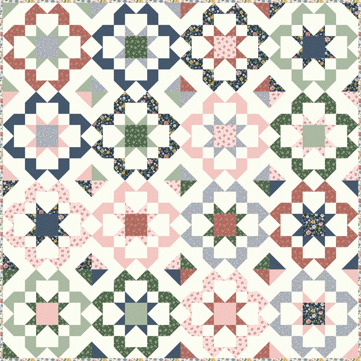 Quilt Cakes Bloom Burst Quilt Pattern - image 3
