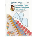 Ice Cream Cone Border Template Set