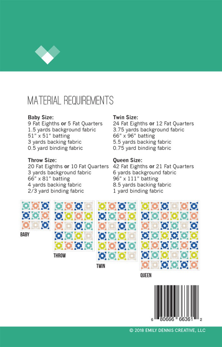 Diamond Lanterns Quilt Pattern - image 2