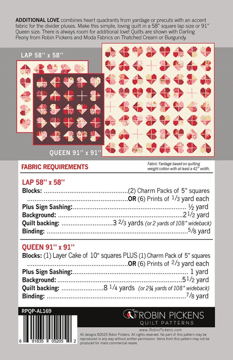 Additional Love Quilt Pattern - image 2