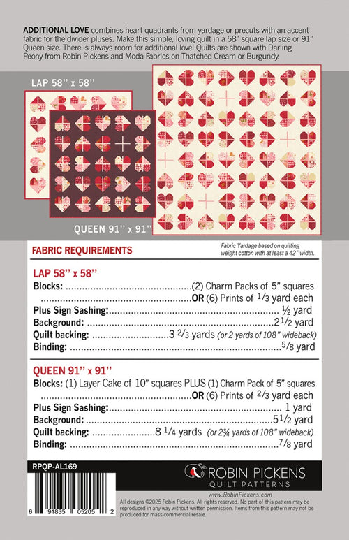 Additional Love Quilt Pattern - image 2