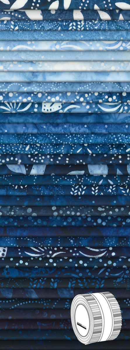 Artisan Batik Kasuri 2.5" Strips