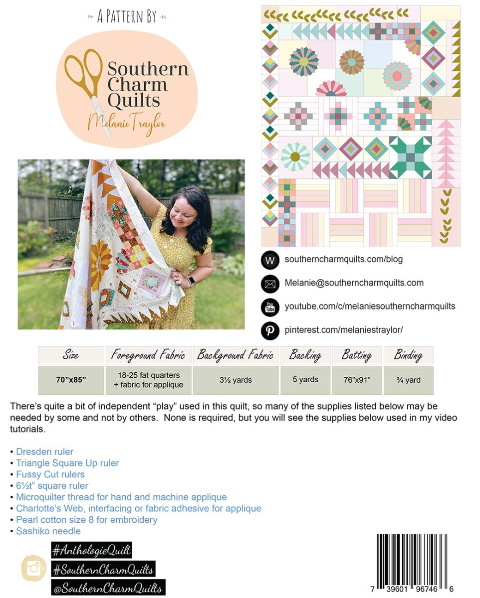 Anthologie Quilt Pattern - image 2