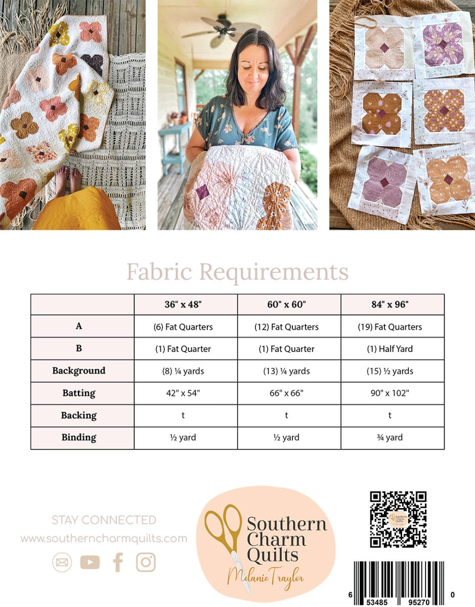 Hello Posy Quilt Pattern - image 2