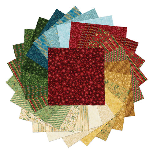 12 Days of Christmas 10" Squares (42 pcs)