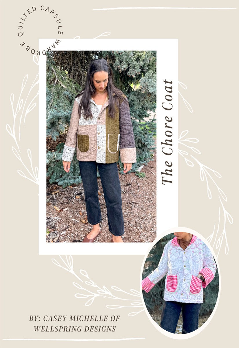 Quilted Chore Coat Sewing Pattern