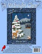 A Midnight Clear Laser Cut Quilt Kit by Sue Pritt. 18"w x 23"h - QuiltingJoyPDX