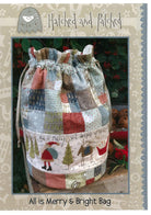 All Is Merry and Bright Market Bag Pattern - QuiltingJoyPDX