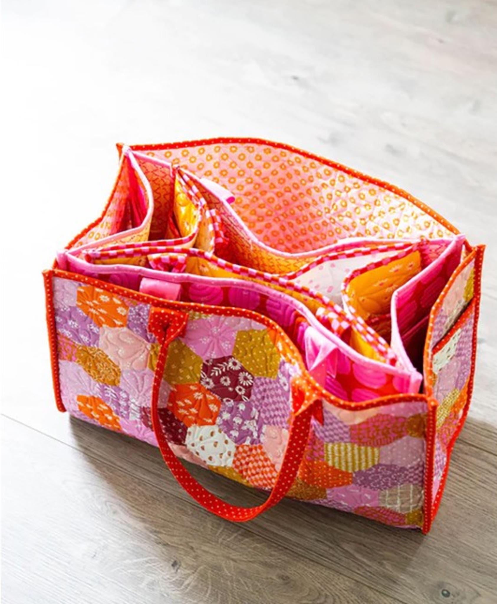 All the Things Tote Pattern - QuiltingJoyPDX