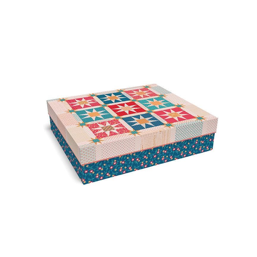 Americana Spacious Skies Quilt Boxed Kit - QuiltingJoyPDX