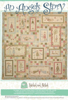 An Angel Story Quilt Pattern by Anni Downs - finished size 65" x 67". for Hatched and Patched. - QuiltingJoyPDX