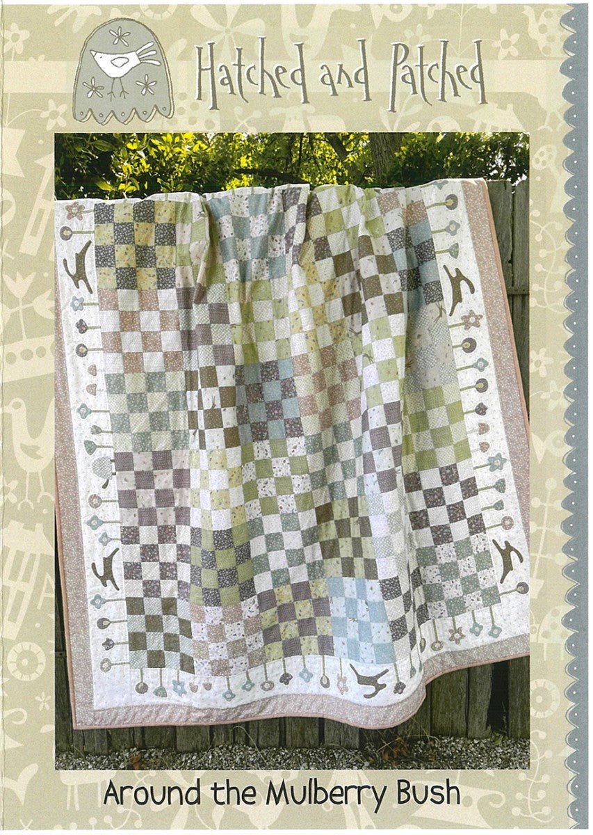 Around the Mulberry Bush Quilt Pattern – Hatched & Patched - QuiltingJoyPDX