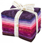 Artisan Batiks Prisma Dyes Fat Quarter Bundle – Plum Perfect Colorstory, Robert Kaufman (15 pcs) - QuiltingJoyPDX