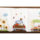 Autumn Acres Bench Pillow Embroidery File by Kimberbell - QuiltingJoyPDX