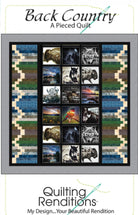 Back Country Quilt Pattern - Intermediate Pieced Quilt Finished size 73.5" x 97.5" - QuiltingJoyPDX