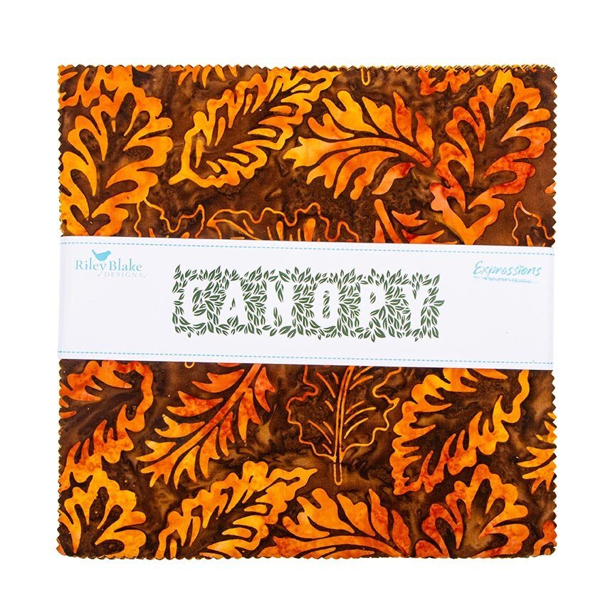 Batiks Canopy 10" Stacker - QuiltingJoyPDX