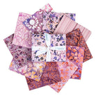 Batiks Wildflowers Misty Fat Quarter - QuiltingJoyPDX