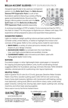 Bella Quilt Coat by Quilting Elissa; Also options for Customizing or Accent Sleeves, see description - QuiltingJoyPDX