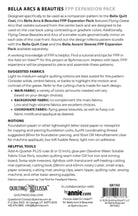 Bella Quilt Coat by Quilting Elissa; Also options for Customizing or Accent Sleeves, see description - QuiltingJoyPDX