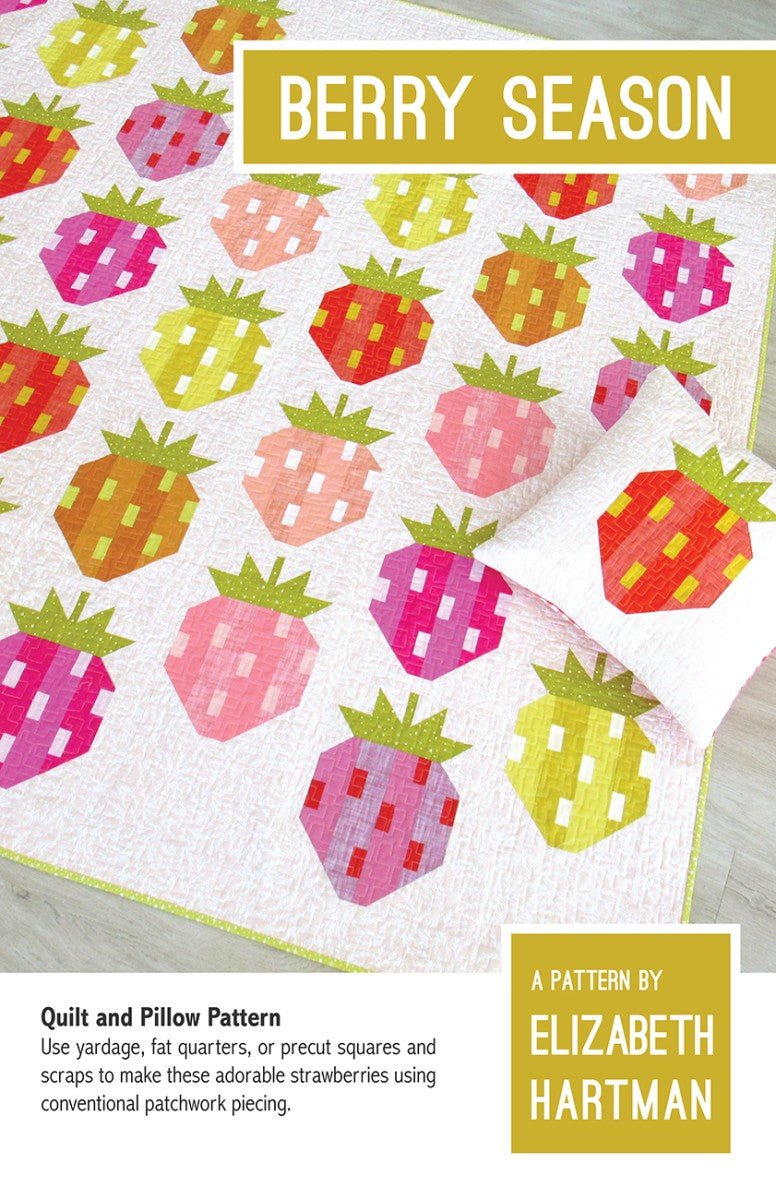 Berry Season Quilt Pattern – Elizabeth Hartman - QuiltingJoyPDX