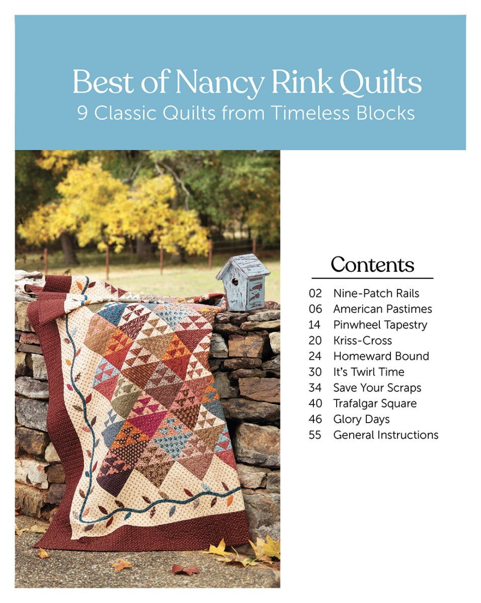 Best of Nancy Rink Quilts – Classic & Contemporary Quilt Patterns - QuiltingJoyPDX