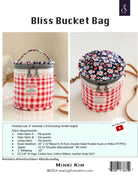 Bliss Bucket Bag Pattern by Minki Kim - QuiltingJoyPDX
