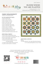Bloom Where You Are Planted Quilt Pattern – Bee Sew Inspired - QuiltingJoyPDX