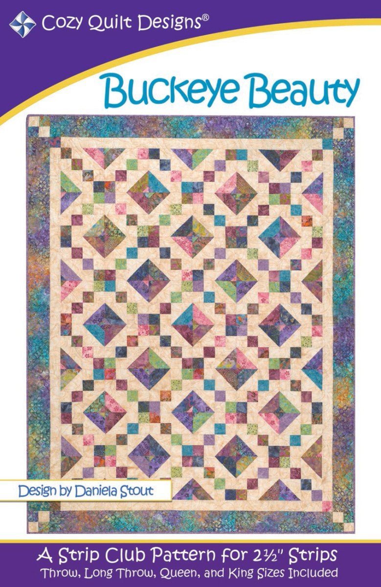 Buckeye Beauty Quilt Pattern – Cozy Quilt Designs - QuiltingJoyPDX