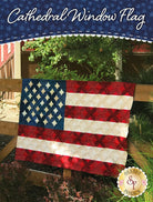 Cathedral Window Flag Quilt Pattern - QuiltingJoyPDX